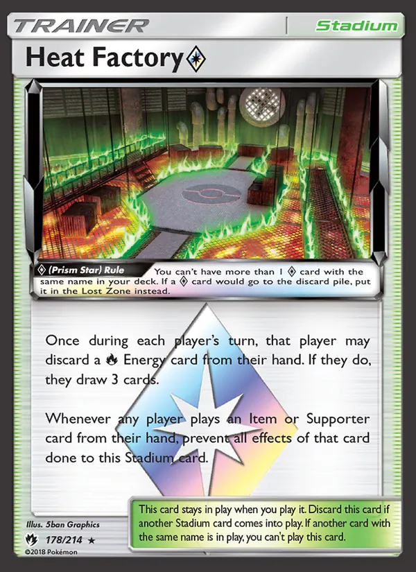 Heat Factory ◇ #178 – Lost Thunder card