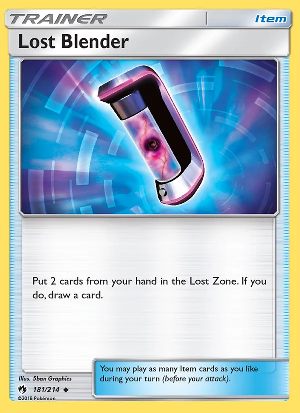 Lost Blender #181 – Lost Thunder card