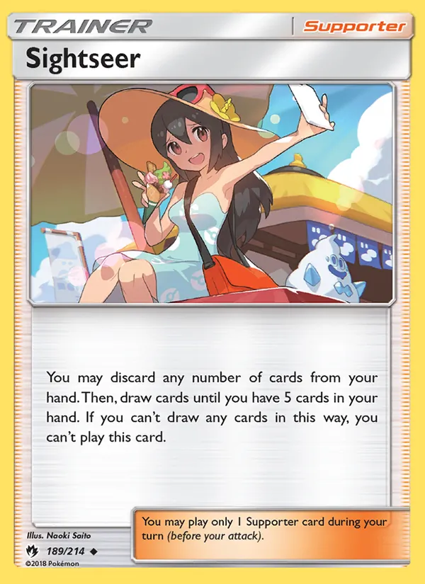 Sightseer #189 – Lost Thunder card