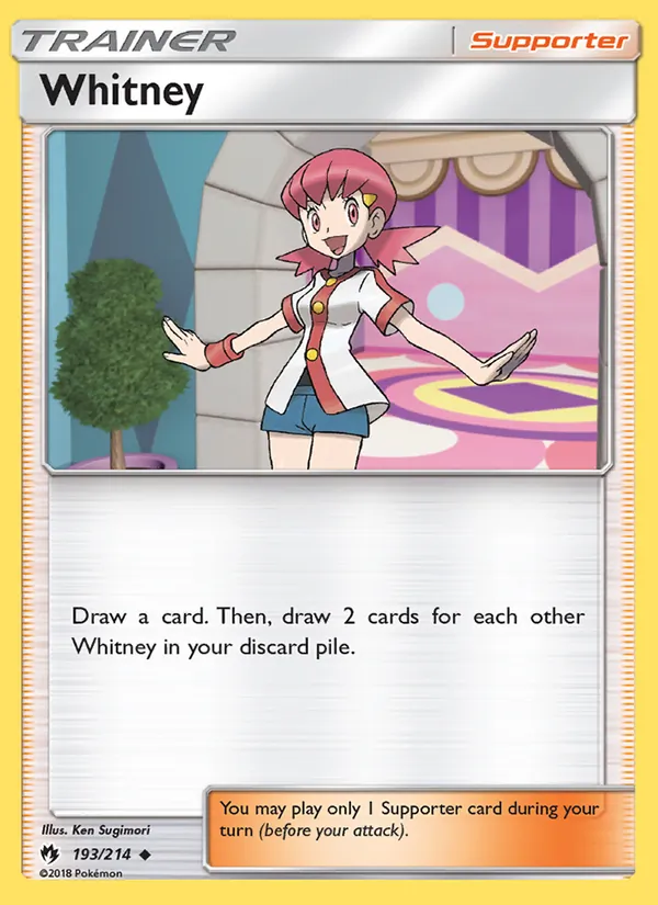 Whitney #193 – Lost Thunder card