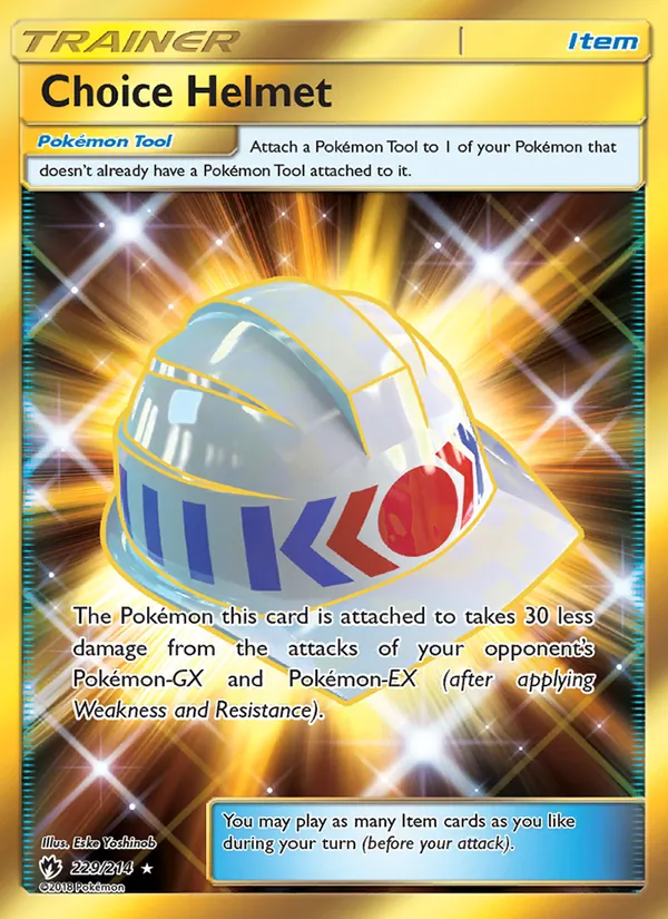 Choice Helmet #229 – Lost Thunder card