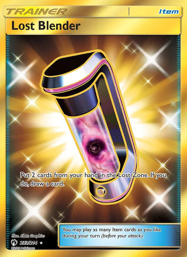 Lost Blender #233 – Lost Thunder card