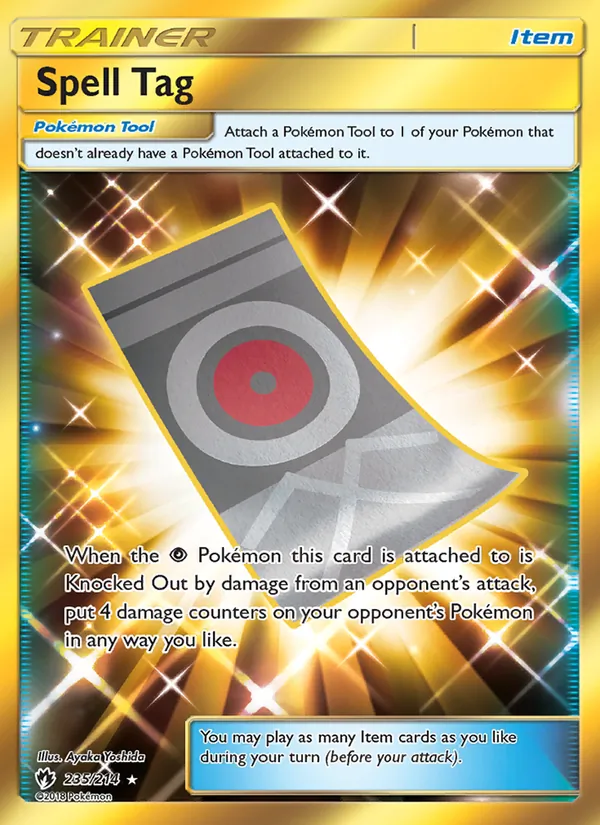 Spell Tag #235 – Lost Thunder card