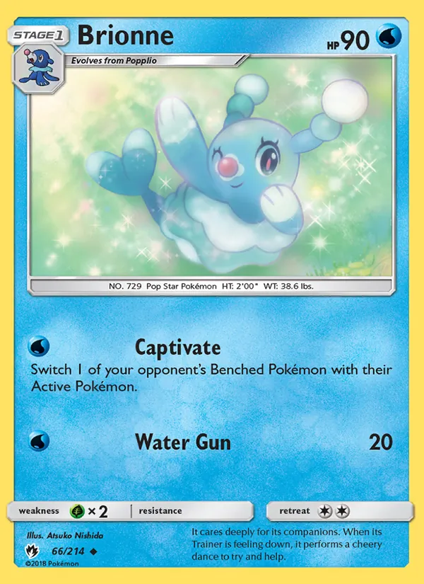 Brionne #66 – Lost Thunder card