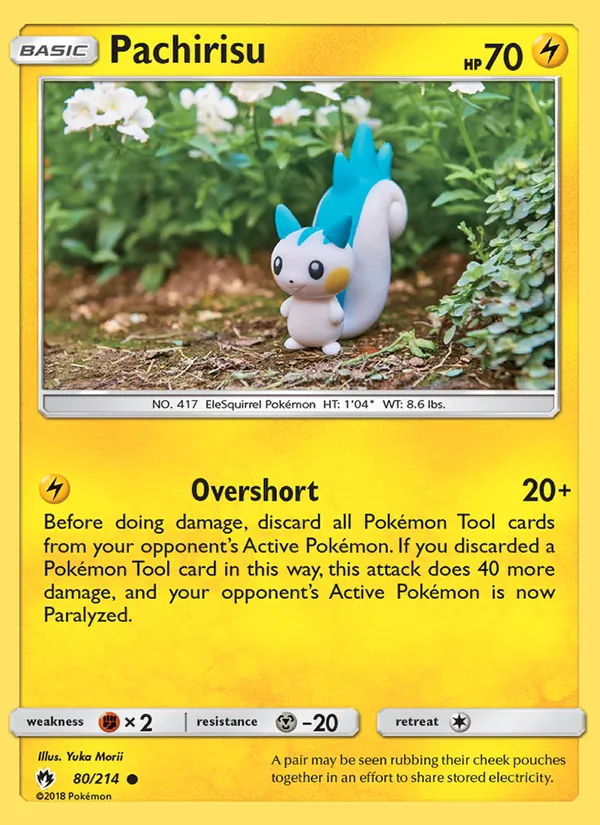 Pachirisu #80 – Lost Thunder card