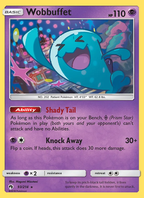 Wobbuffet #93 – Lost Thunder card