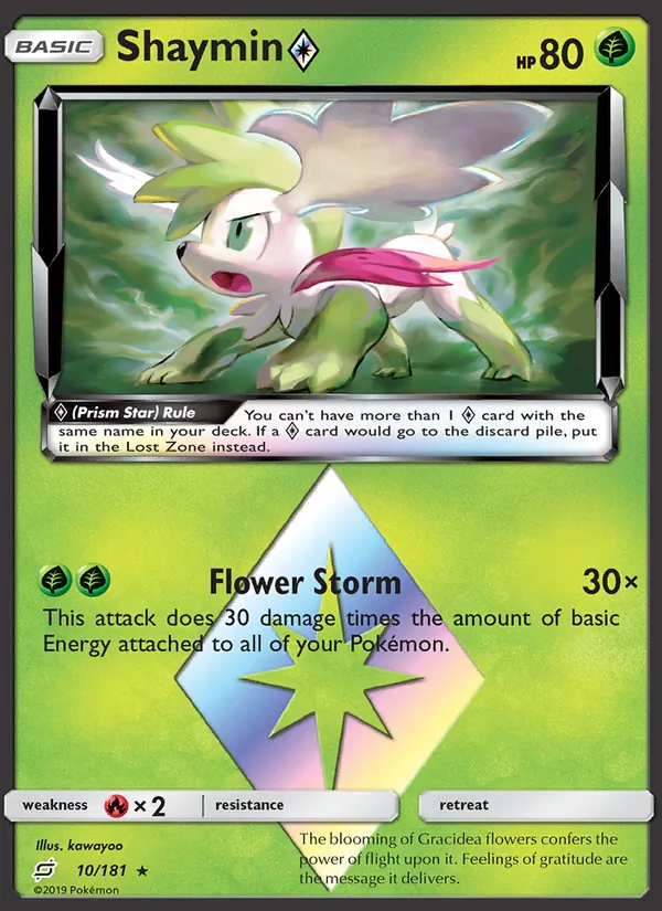 Shaymin ◇ #10 – Team Up card