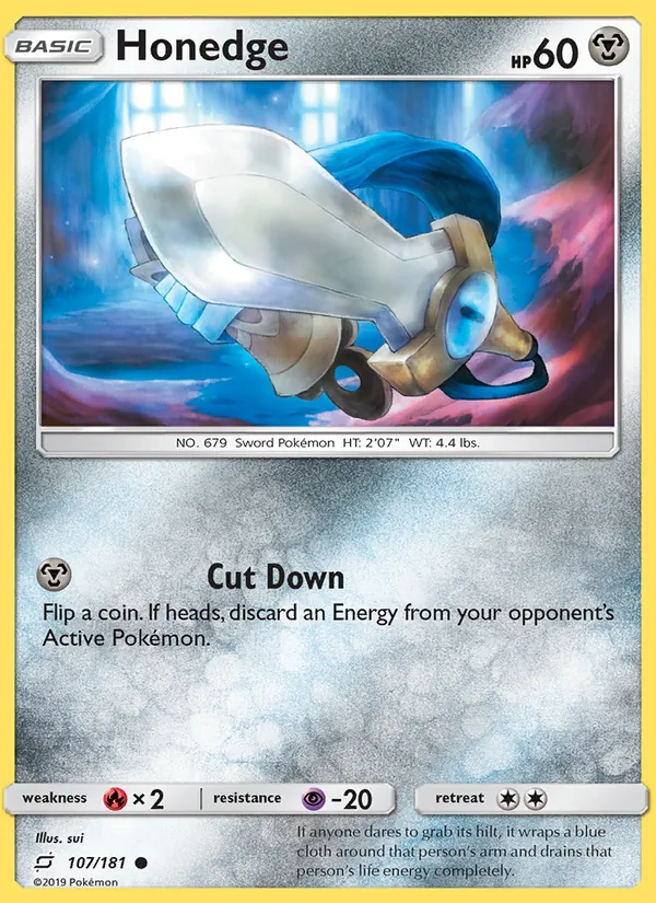 Honedge #107 – Team Up card