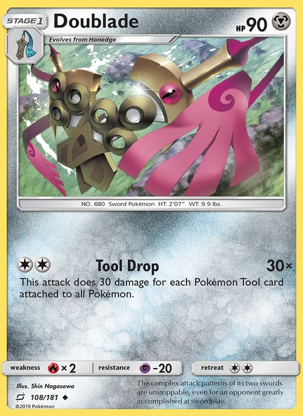 Doublade #108 – Team Up card