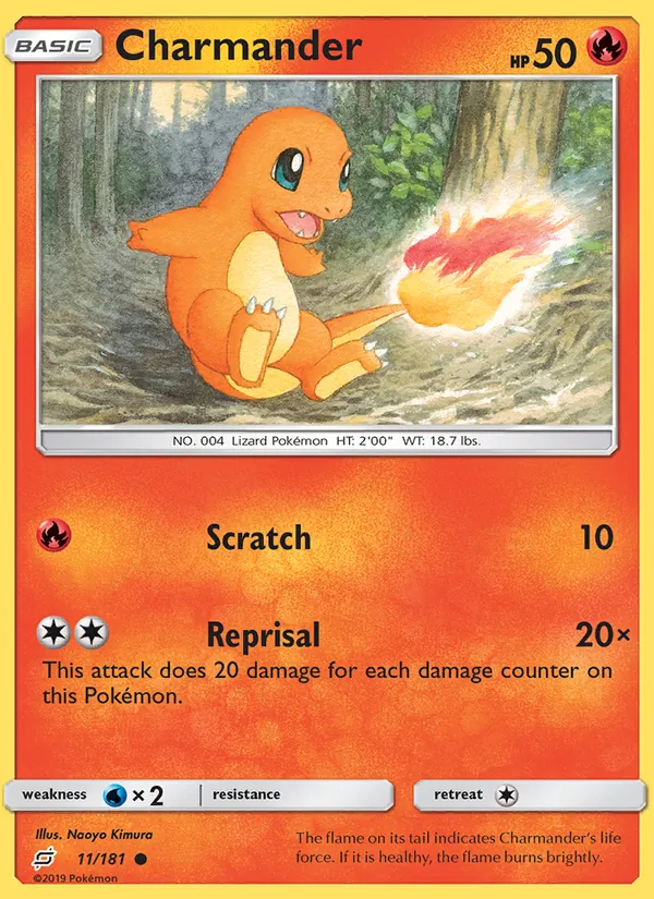 Charmander #11 – Team Up card