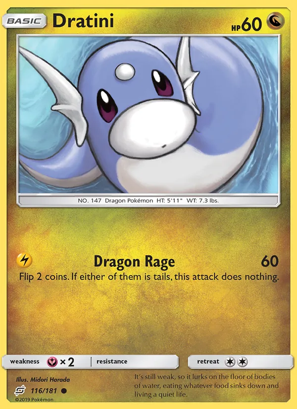 Dratini #116 – Team Up card