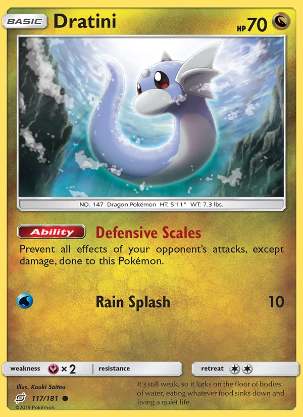 Dratini #117 – Team Up card