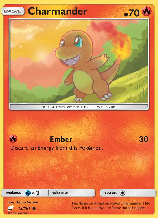 Charmander #12 – Team Up card