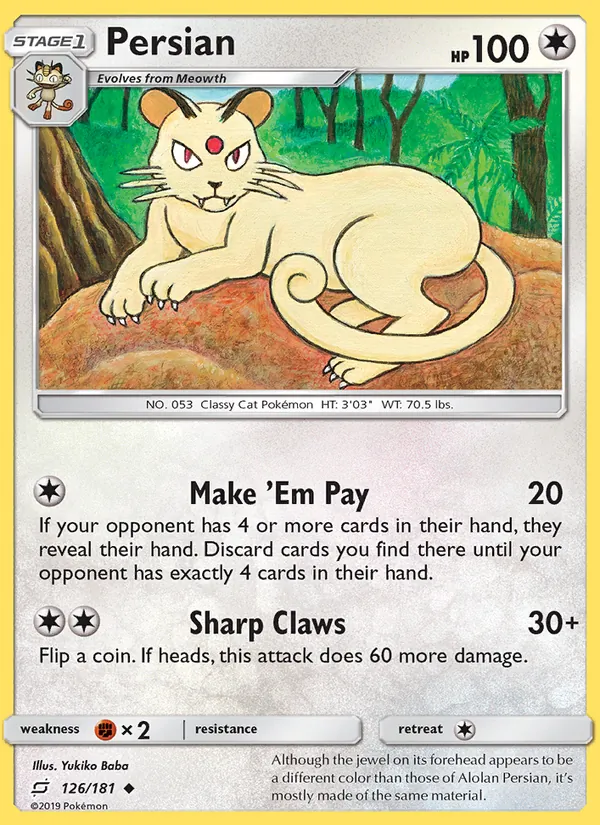 Persian #126 – Team Up card