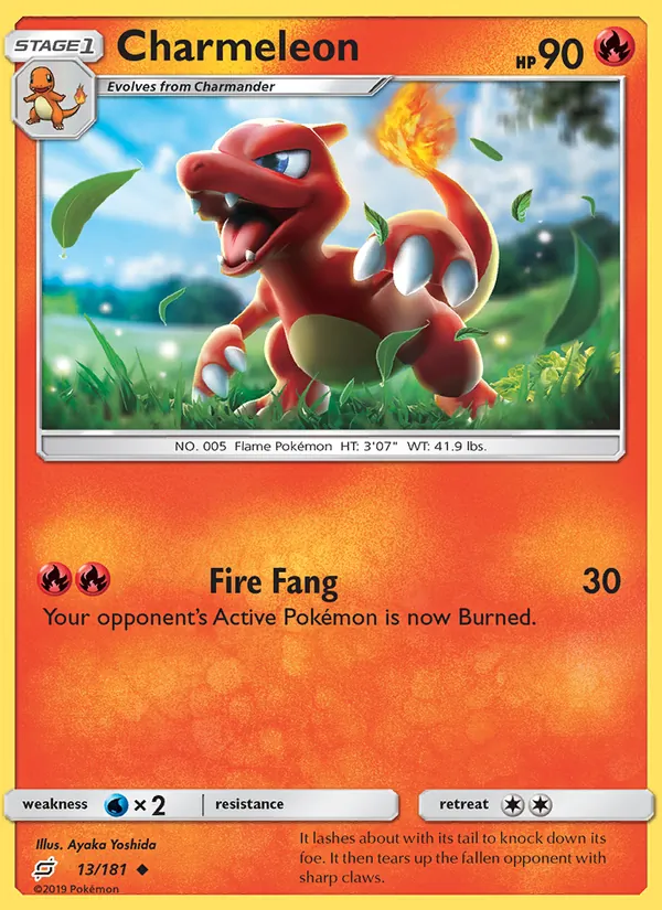 Charmeleon #13 – Team Up card