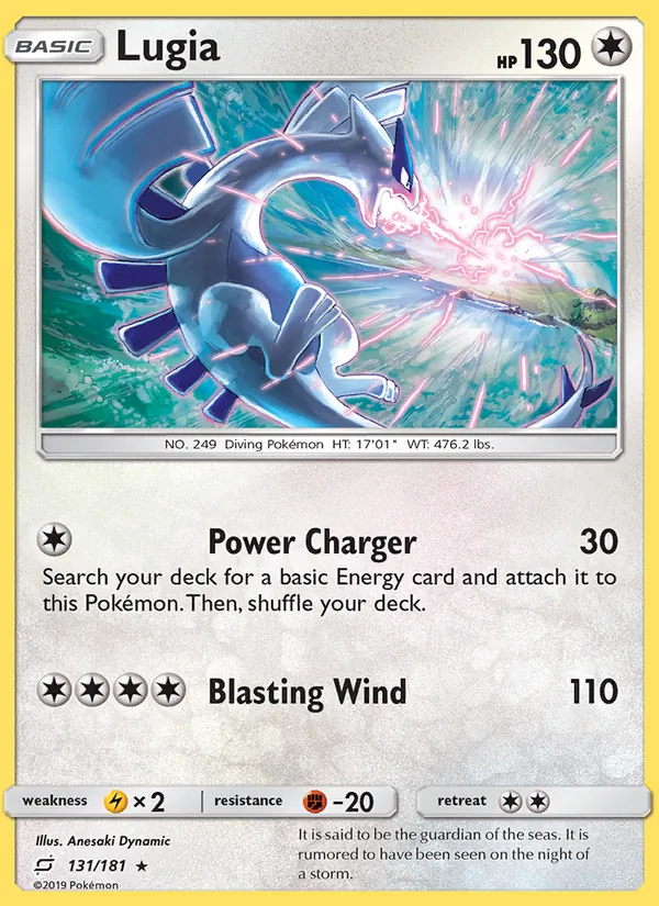 Lugia #131 – Team Up card