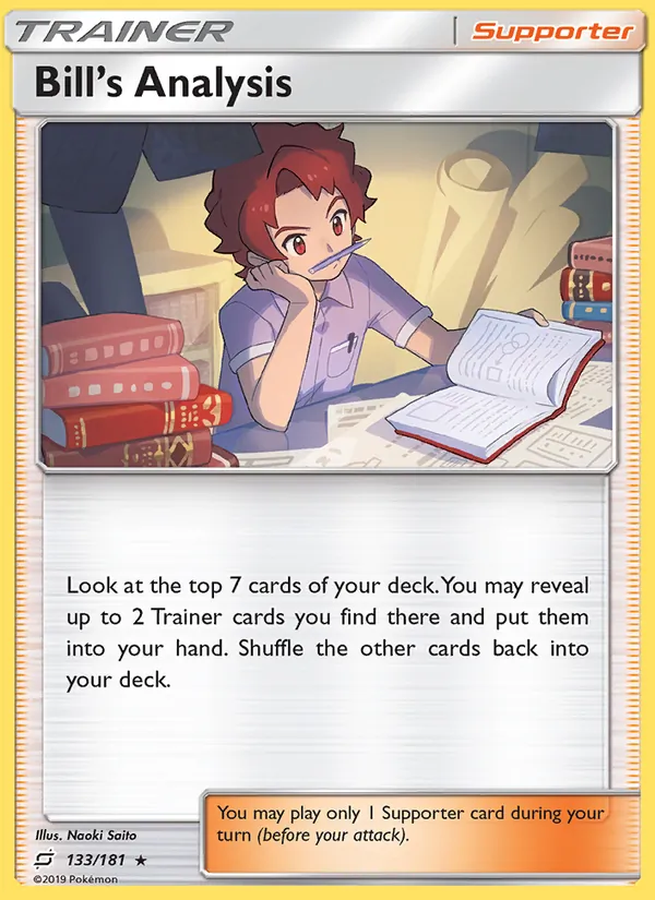 Bill’s Analysis #133 – Team Up card