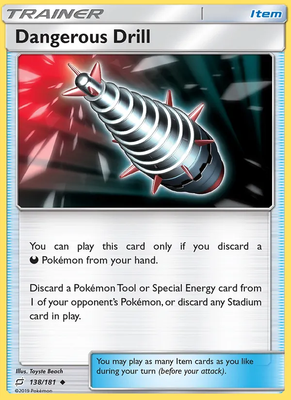 Dangerous Drill #138 – Team Up card
