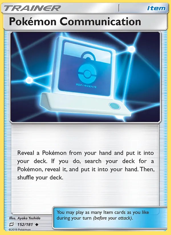 Pokémon Communication #152 – Team Up card