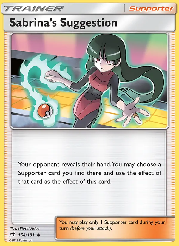 Sabrina’s Suggestion #154 – Team Up card
