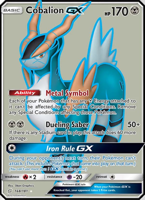 Cobalion GX #168 – Team Up card