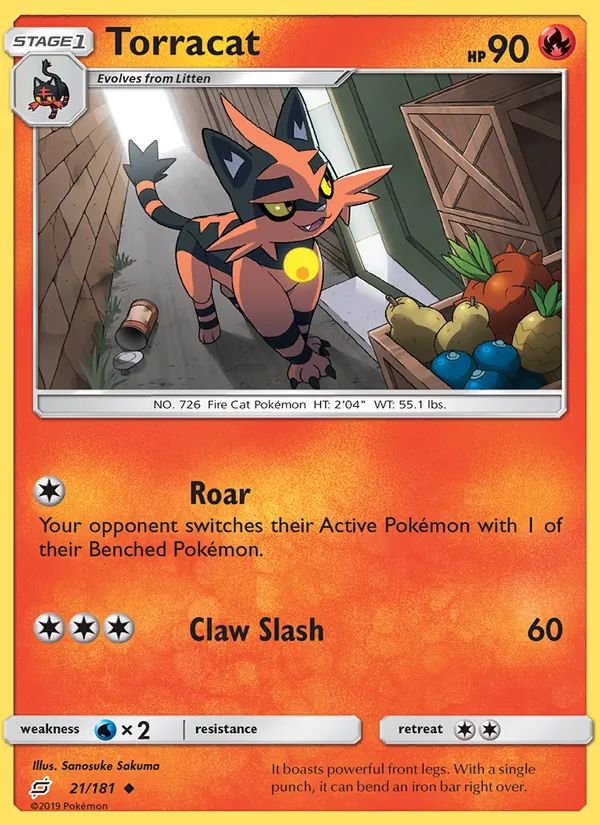 Torracat #21 – Team Up card