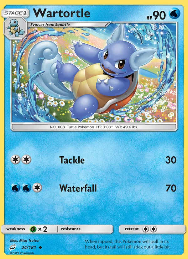 Wartortle #24 – Team Up card
