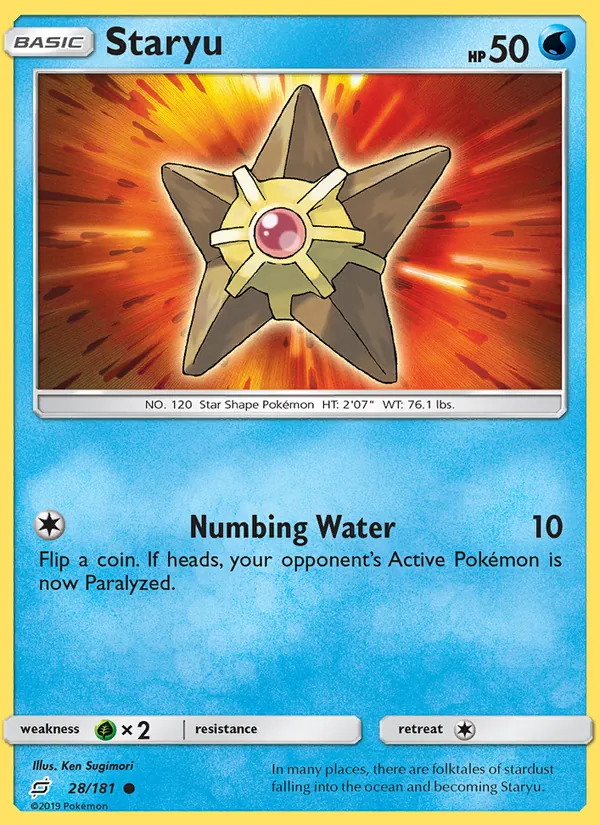 Staryu #28 – Team Up card