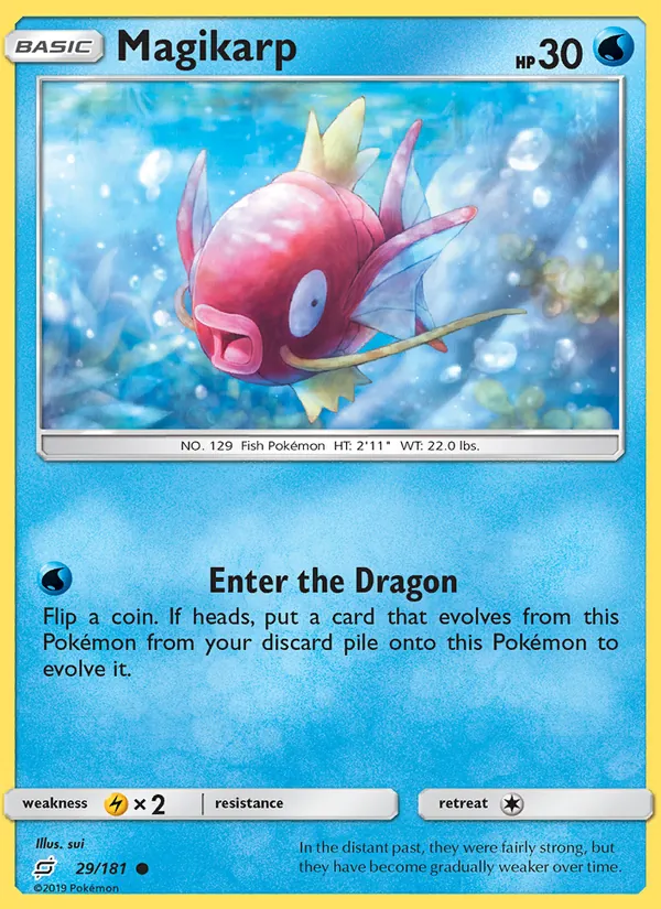 Magikarp #29 – Team Up card