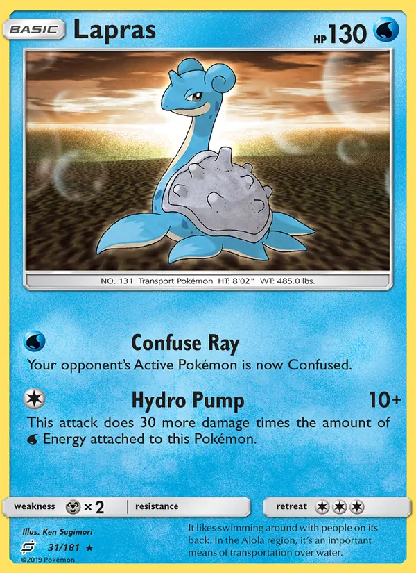 Lapras #31 – Team Up card
