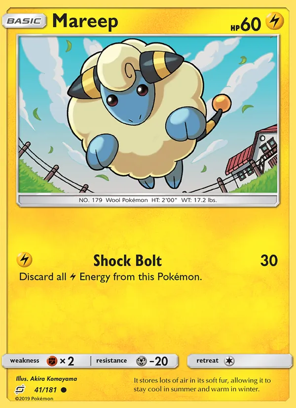 Mareep #41 – Team Up card