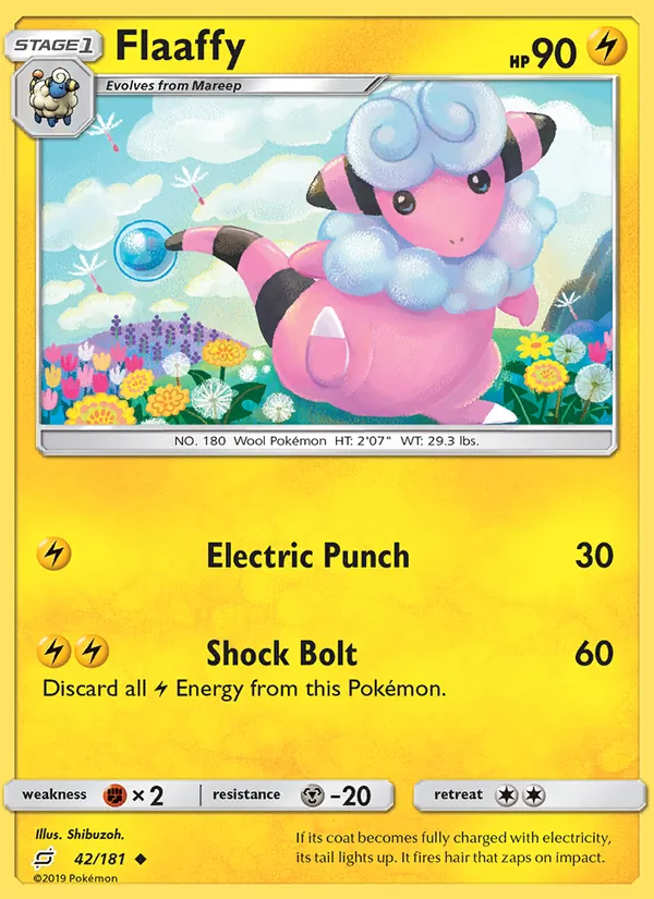 Flaaffy #42 – Team Up card