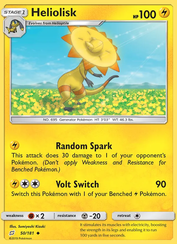Heliolisk #50 – Team Up card