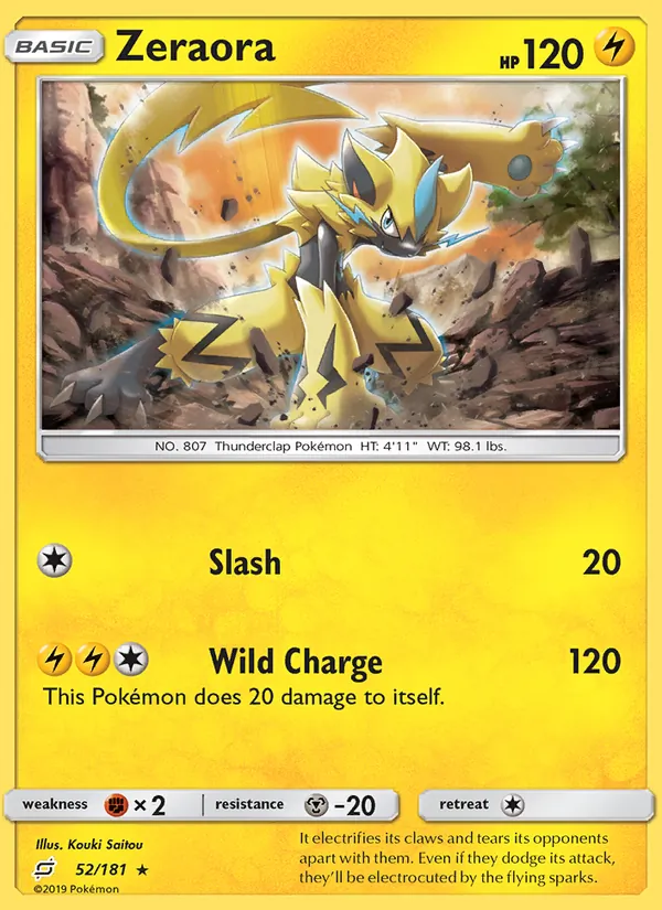 Zeraora #52 – Team Up card