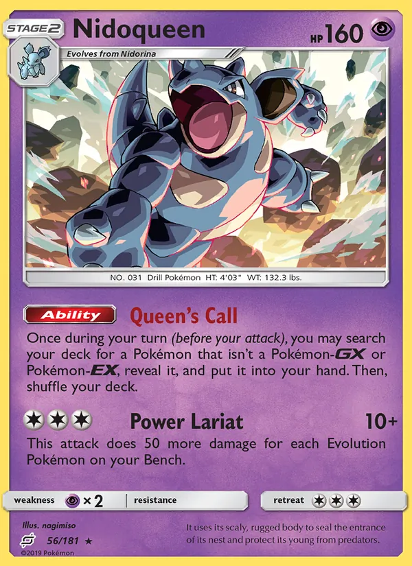 Nidoqueen #56 – Team Up card
