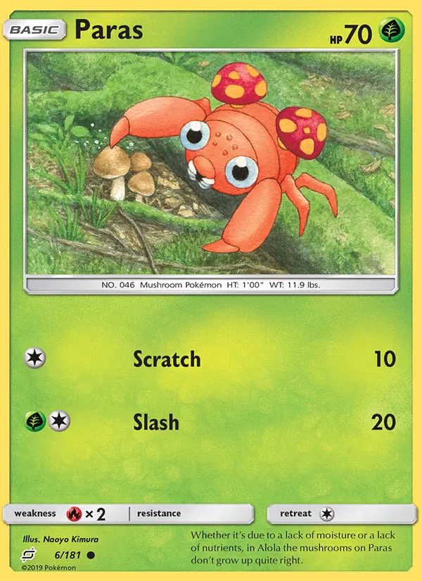 Paras #6 – Team Up card