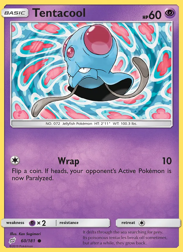 Tentacool #60 – Team Up card