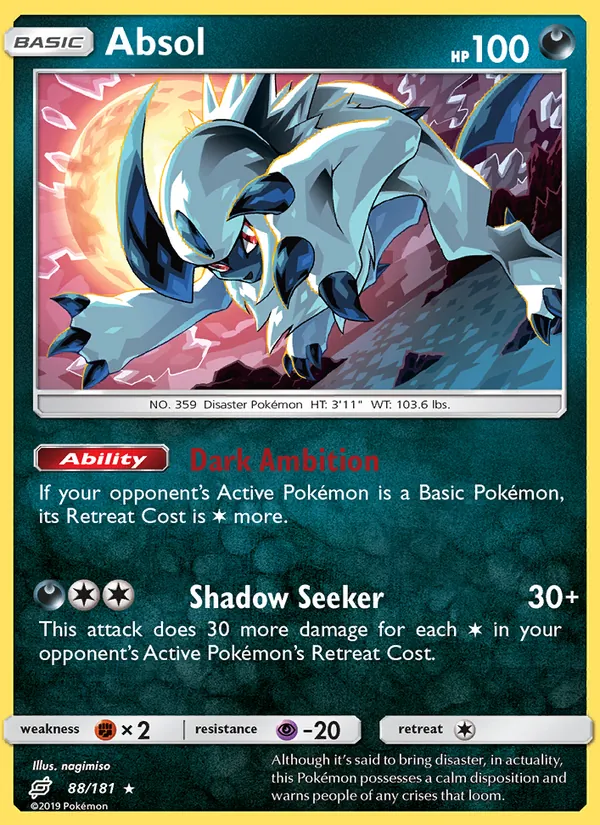 Absol #88 – Team Up card