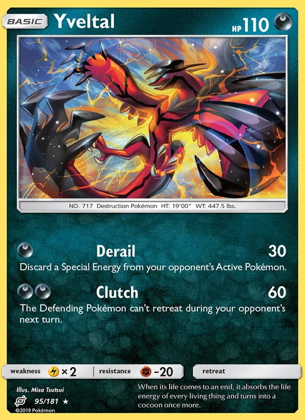 Yveltal #95 – Team Up card