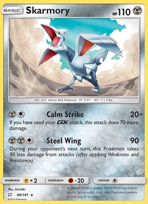 Skarmory #98 – Team Up card