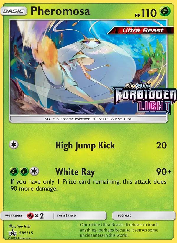 Pheromosa #SM115 – SM Black Star Promos card