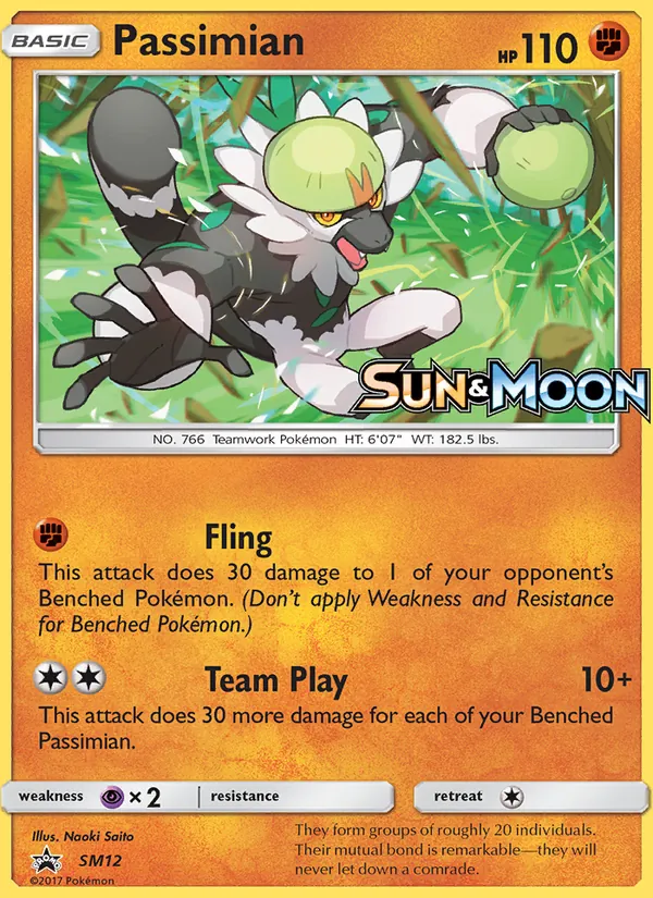 Passimian #SM12 – SM Black Star Promos card