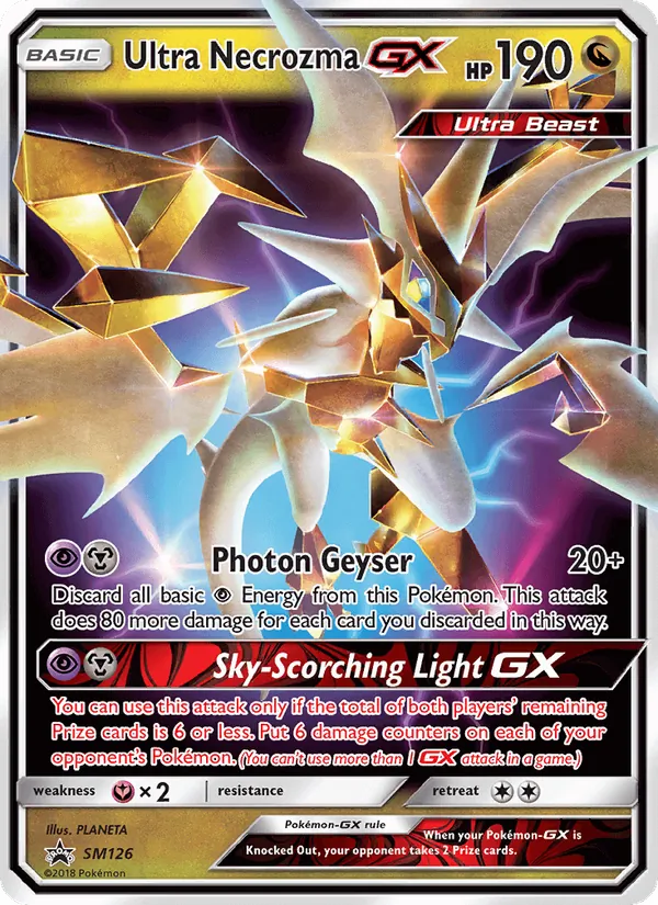 Ultra Necrozma GX #SM126 – SM Black Star Promos card