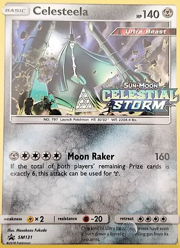 Celesteela #SM131 – SM Black Star Promos card
