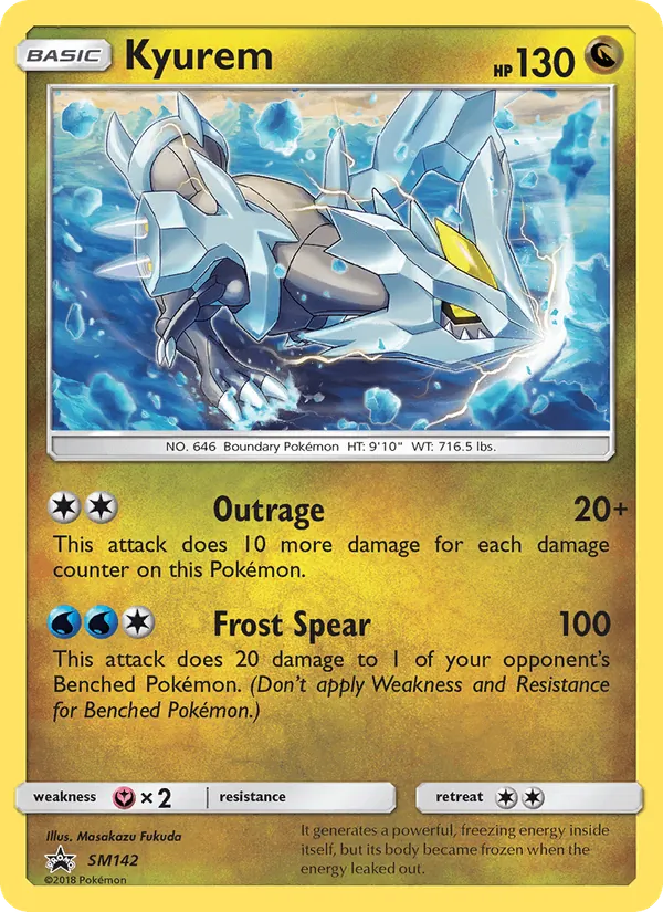 Kyurem #SM142 – SM Black Star Promos card