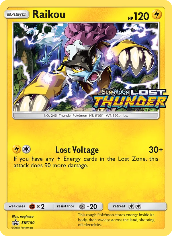 Raikou #SM150 – SM Black Star Promos card