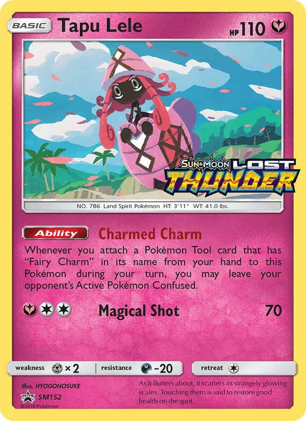 Tapu Lele #SM152 – SM Black Star Promos card