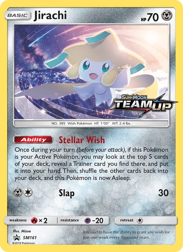 Jirachi #SM161 – SM Black Star Promos card