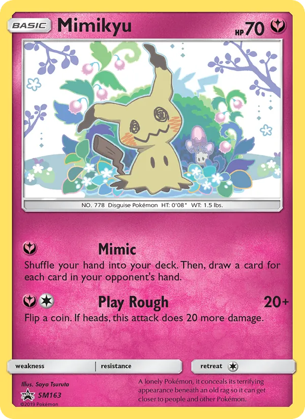 Mimikyu #SM163 – SM Black Star Promos card
