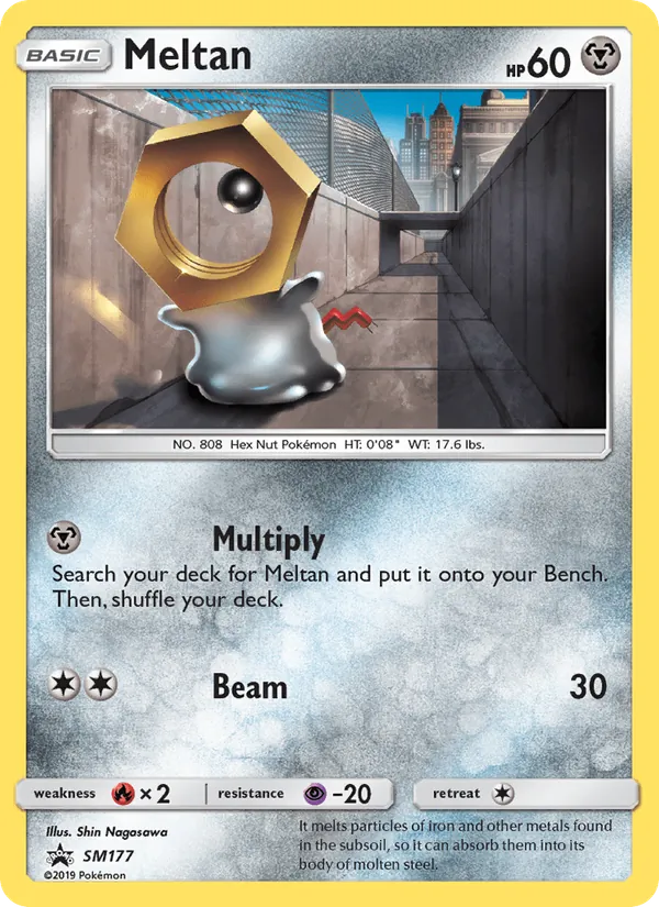 Meltan #SM177 – SM Black Star Promos card